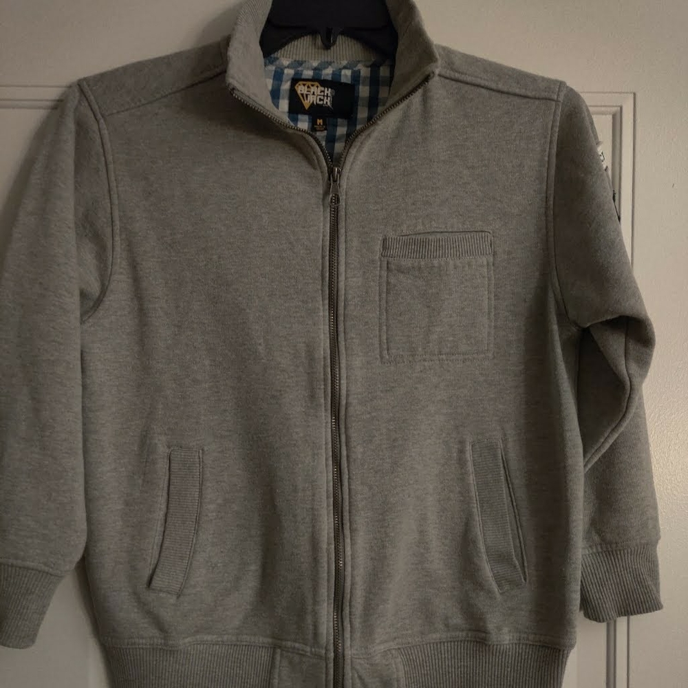 Black Jack Diamond Zip Jacket